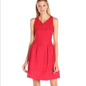 Taylor Red Rose Dress